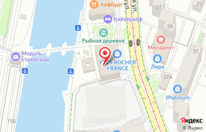 Ресторан современной русской кухни DA на карте