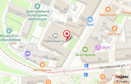 Нижегородский районный суд на Большой Покровской улице на карте