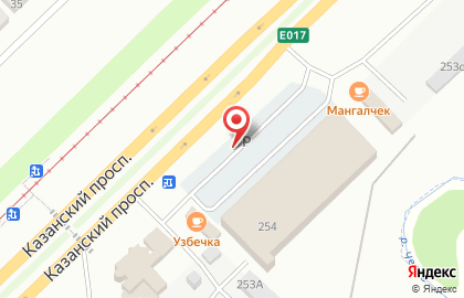 Закусочная на Казанском проспекте на карте