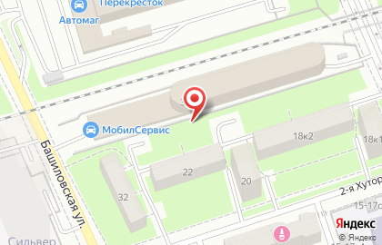 Автоэлектрик на Башиловской улице на карте