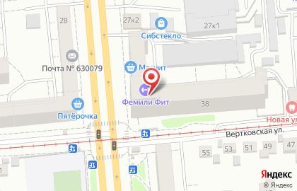 Спортивный комплекс Family Fit на площади Карла Маркса на карте