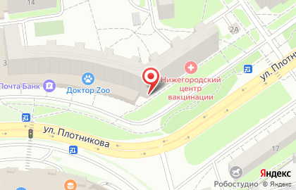 Магазин садово-хозяйственных товаров Дачник в Автозаводском районе на карте