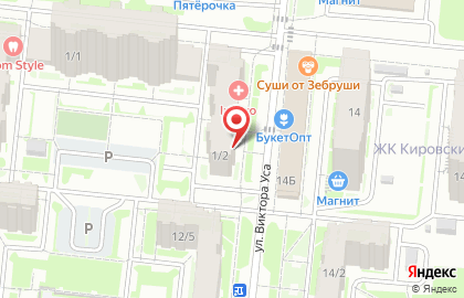 Фирменный магазин Медный Великан на площади Карла Маркса на карте