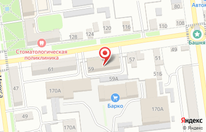 Управление образования, Администрация Балашовского муниципального района на улице Гагарина на карте