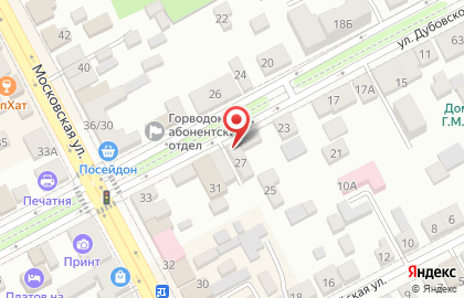 Магазин овощей и фруктов в Ростове-на-Дону на карте