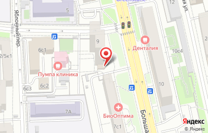 Банкомат СберБанк на Большой Переяславской улице, 9 на карте