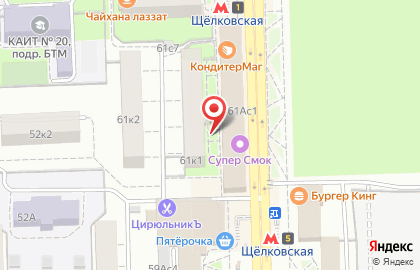 Комиссионный магазин Победа в Москве на карте