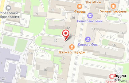 Апартаменты на Московской на карте
