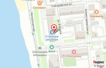 Студия Навигатор в Центральном районе на карте