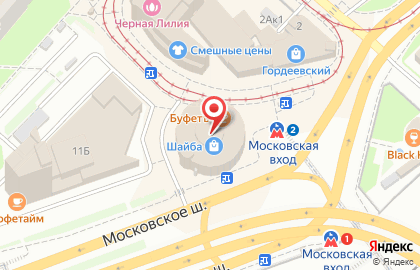 Сеть магазинов профессиональной косметики для волос, ИП Морозов О.К. на Московском шоссе на карте