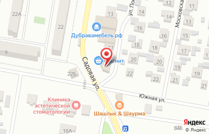 Магазин Шанхай на Садовой улице на карте