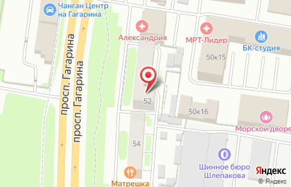 Мебельный салон Элегия на проспекте Гагарина на карте