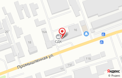 СДК на Промышленной улице на карте