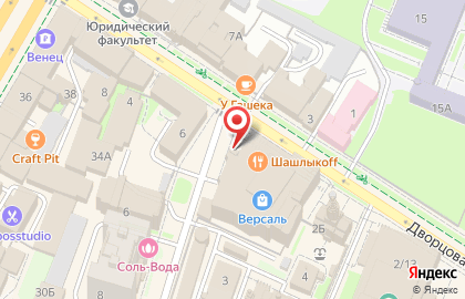 Сервисный центр Всё починим на Дворцовой улице на карте