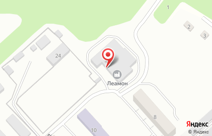 Леамон на карте