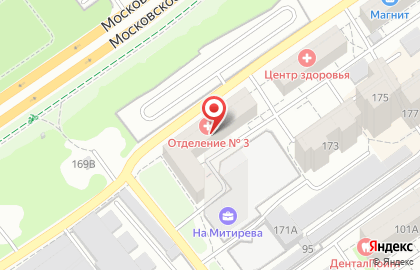 Городская больница №4 на улице Карла Маркса на карте