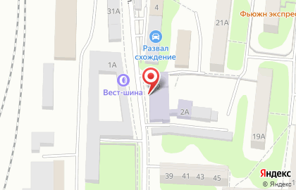 Рекорд на Калязинской улице на карте