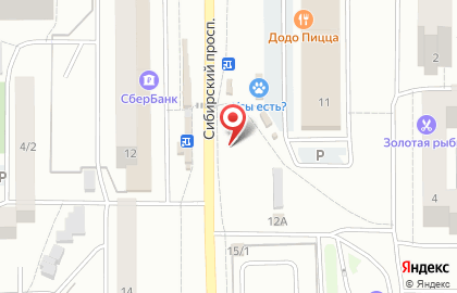 Салон оптики, ИП Бузин В.А. на карте