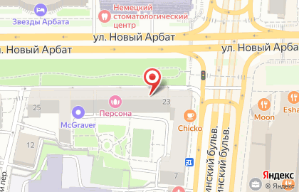 Московское Бюро Переводов Онлайн на улице Новый Арбат на карте