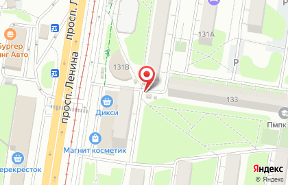 Магазин продуктов в Туле на карте