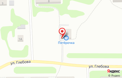 Супермаркет Пятёрочка на карте