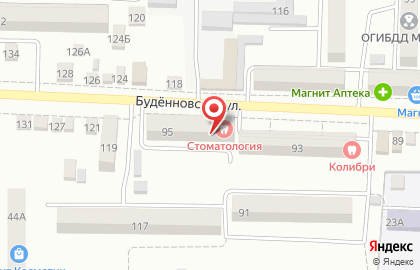 Банк Центр-инвест в Новочеркасске на карте