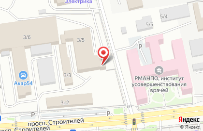 Автомойка 24 на проспекте Строителей на карте