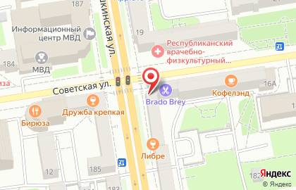 Специализированный магазин слингов, одежды для беременных и кормящих мам Слингоцентр на Пушкинской улице на карте