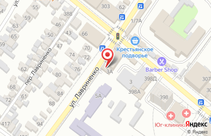 Магазин Парус в Краснодаре на карте