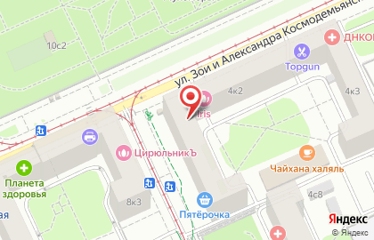 Маргулис, Ларионова и партнеры, Московская коллегия адвокатов на карте