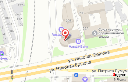 Квадрига Эко на карте
