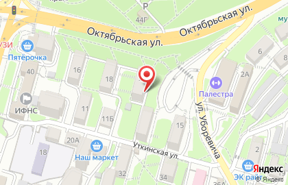 Дошкольный образовательный центр Гусельки на Октябрьской улице на карте
