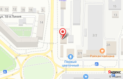 Парус-Моторс в Ленинском районе на карте