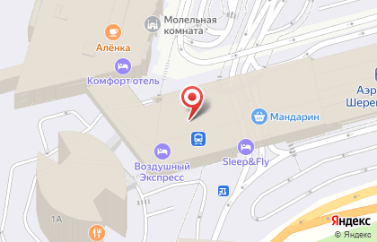 Автоматическая кофейня Доброе кафе на Международном шоссе на карте