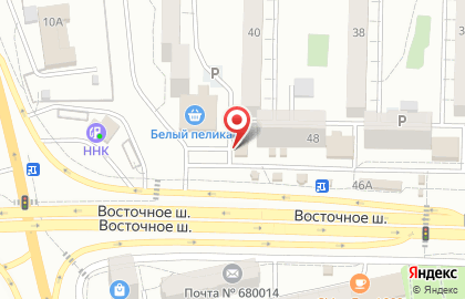 Цветочный салон в Хабаровске на карте
