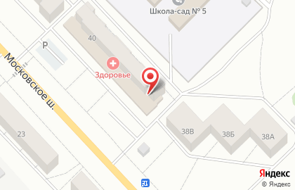 Страховая компания СберСтрахование на Московском шоссе на карте