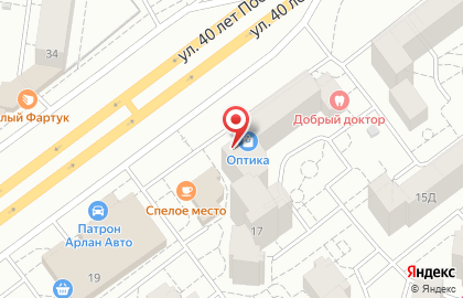 Салон ТЛТ-оптика в Автозаводском районе на карте