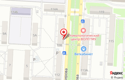 Магазин Креветка в Волгограде на карте