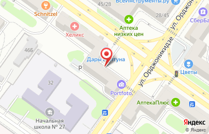 Магазин женской одежды и нижнего белья всё в Ажуре на проспекте Победы на карте