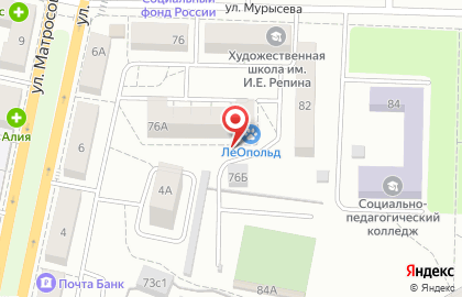 Физкультурно-оздоровительный женский клуб Моя семья в Комсомольском районе на карте