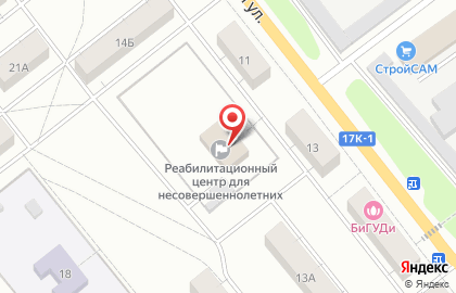 Ковровский социально-реабилитационный центр для несовершеннолетних в Коврове на карте