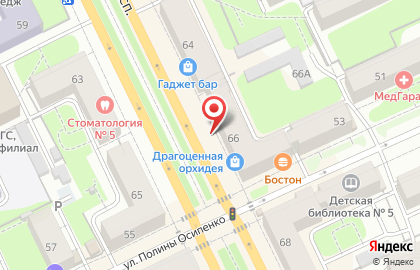 Магазин женской одежды Софи на карте