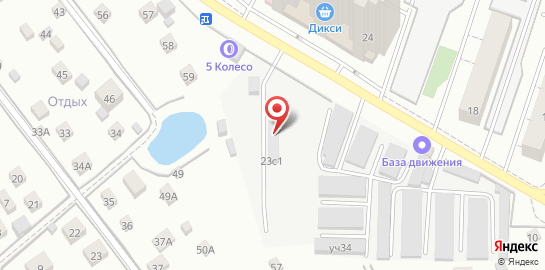 Строительная компания Феррато групп на Садовой улице в Одинцово на карте