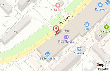 Батутный центр Ярбатут на Ленинградском проспекте на карте