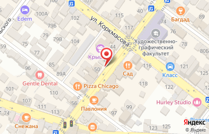 Магазин Телец в Советском районе на карте
