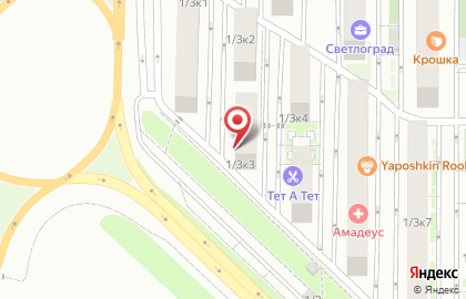 Частный детский сад Золотой кораблик на улице Красных Партизан на карте