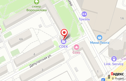 СберБанк России на Депутатской улице на карте