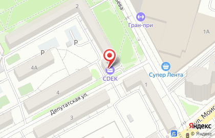 Страховая компания СберСтрахование на ​Депутатской на карте