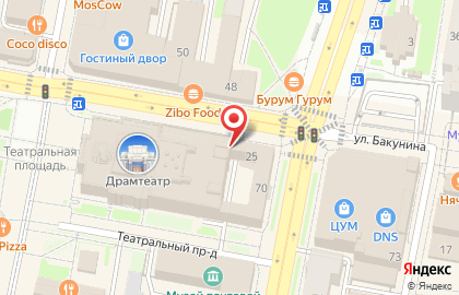 Институт регионального развития Пензенской области в Железнодорожном районе на карте