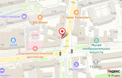 Магазин кондитерских изделий Московские конфеты на проспекте Октябрьской Революции на карте